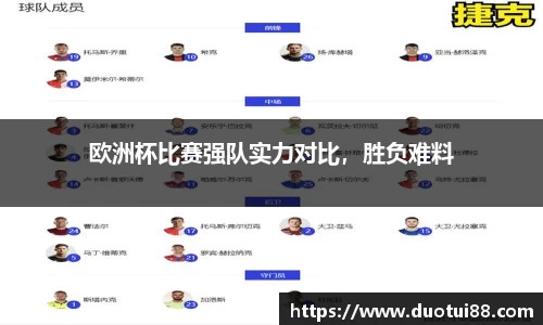 欧洲杯比赛强队实力对比，胜负难料